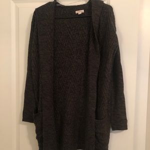 Hunter green cardigan